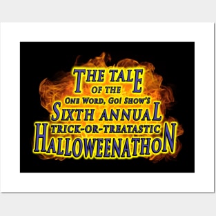 6th Annual Halloweenathon Posters and Art